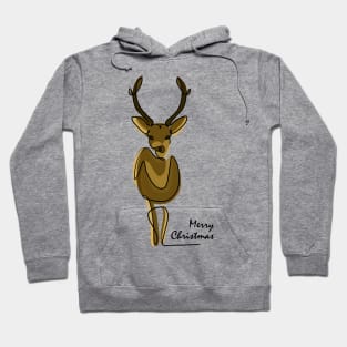 Christmas reindeer Hoodie